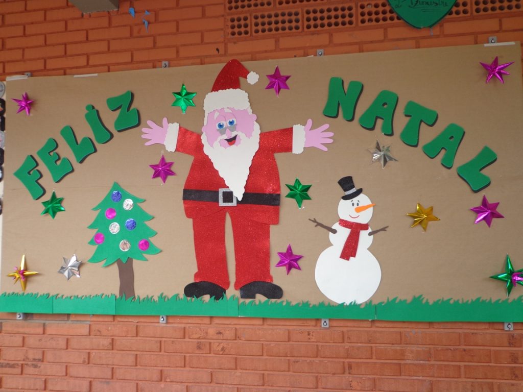 Mural De Natal Para Educa O Infantil Em Eva Ou Feltro