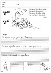 Atividades de caligrafia com a letra Q  - para imprimir
