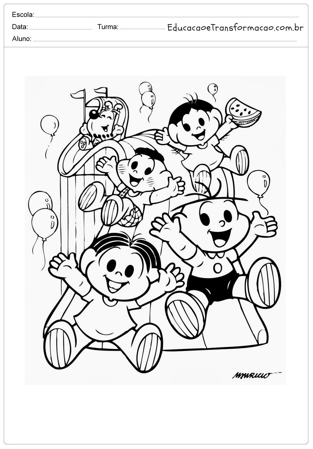 Desenhos Dia Das Crianças Para Imprimir E Colorir Atividades 2493