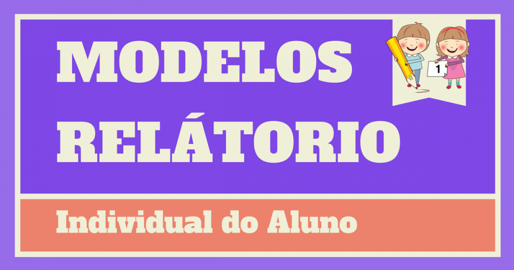 Modelo de relatório individual do aluno - Expressões para Relatórios