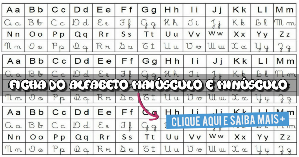 abecedário maiúsculo e minúsculo alfabeto cursivo maiusculo e free