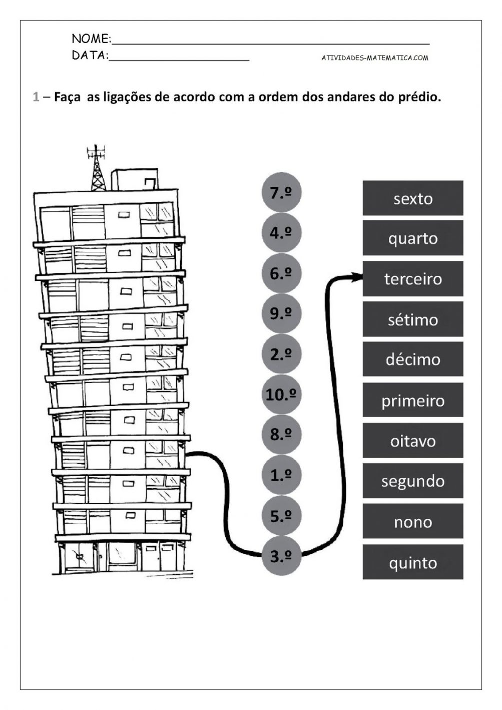 Atividades Com N Meros Ordinais Para Ensino Fundamental