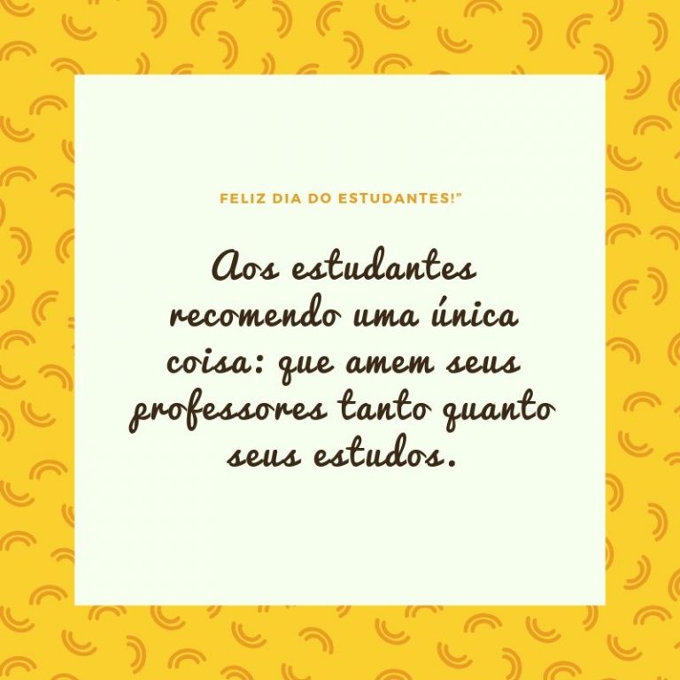 Frases dia do estudante: mensagens e textos para homenagem