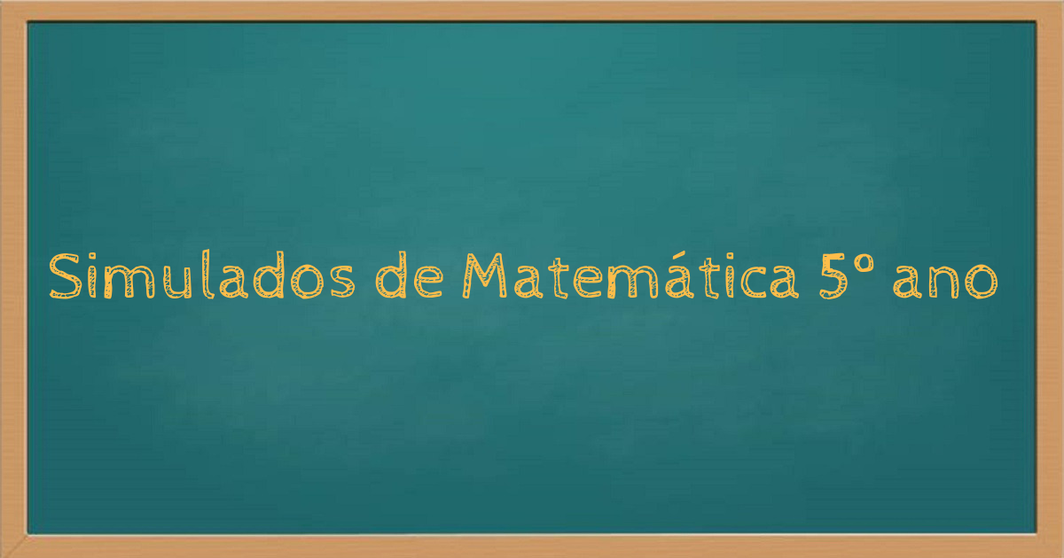 Questões de matemática para o 5º ano - organizadas por descritores da Prova  Brasil - TIC na Matemática