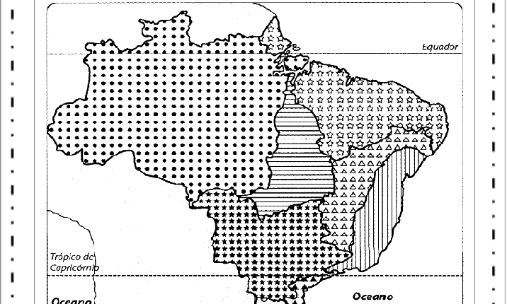 Mapa Das Bacias Hidrográficas Do Brasil Para Colorir Educação E Transformação 1334