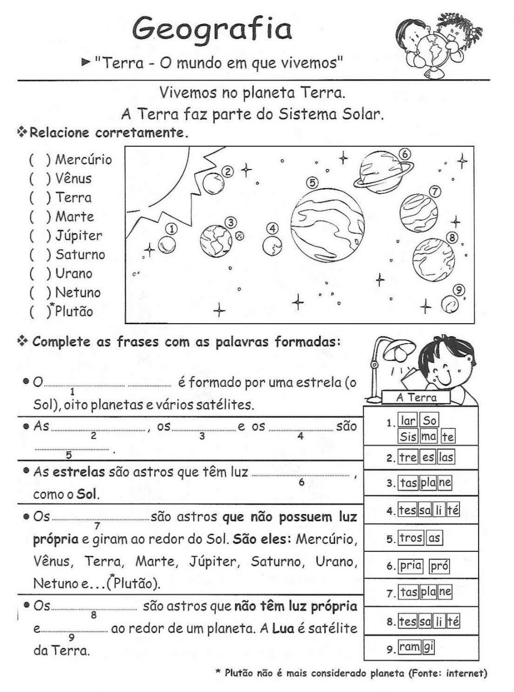 Atividades De Geografia – Educação E Transformação